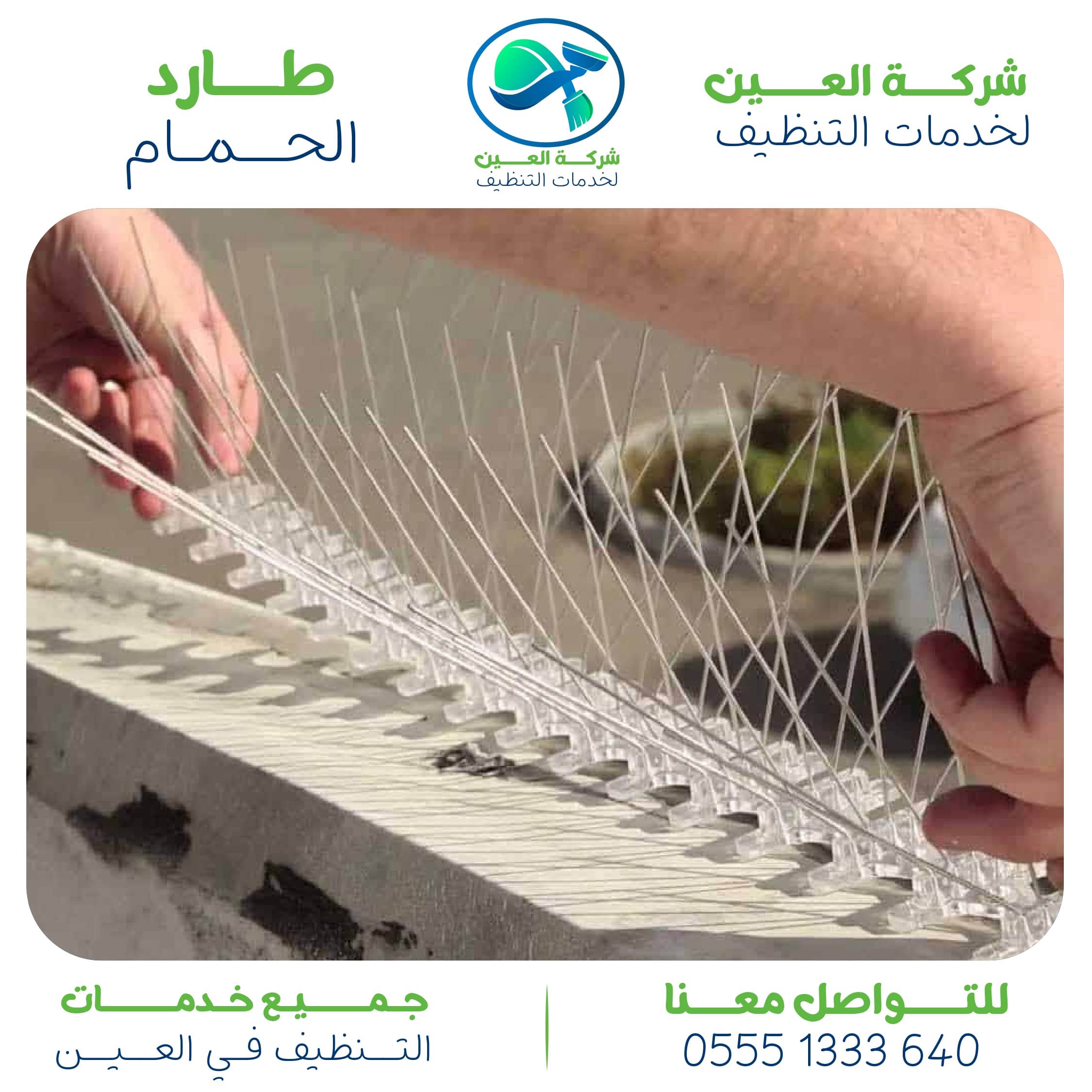 تعرف على أفضل شركة طارد الحمام العين وأهم خدماتها